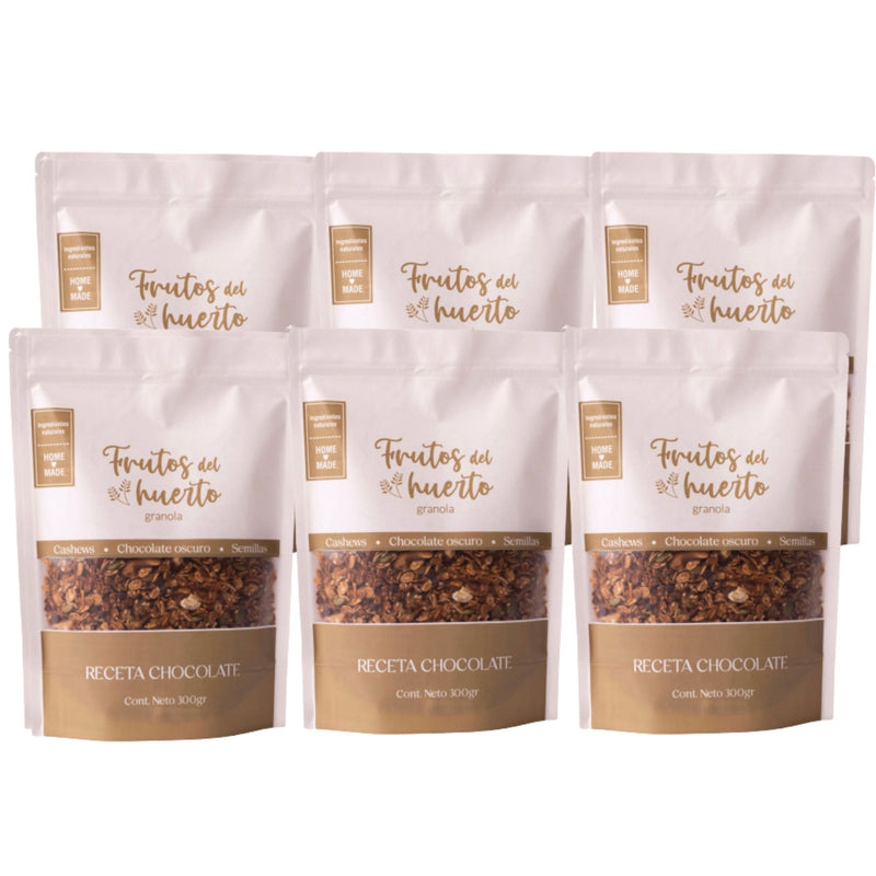 Granola Artesanal Chocolate Frutos del Huerto 300g