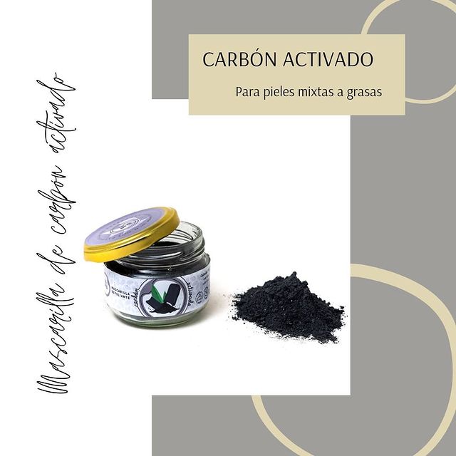 Mascarilla de Carbon Activado y Arcilla Erabambu 60g