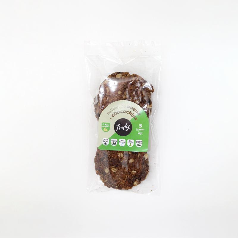 Galletas de Avena y Chocochips Fruty 100g (5 und)