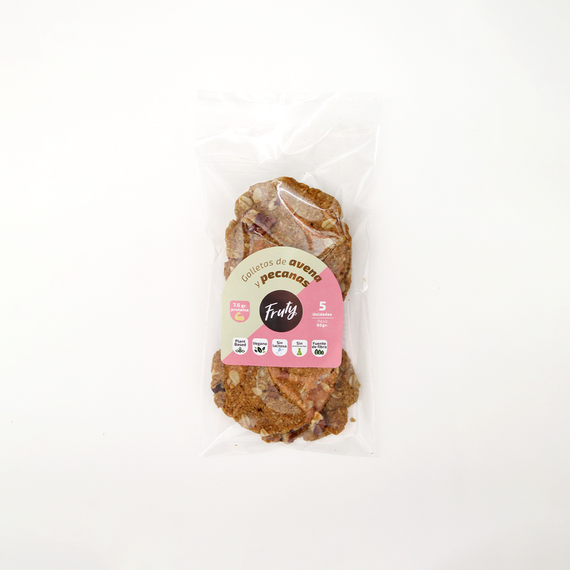 Galletas de Avena y Pecanas Fruty 100g