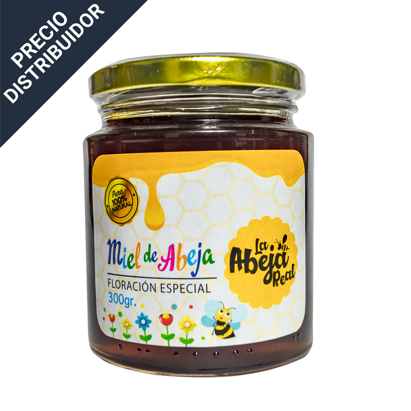 Miel de Abeja Pasteurizada Kids La Abeja Real 500g