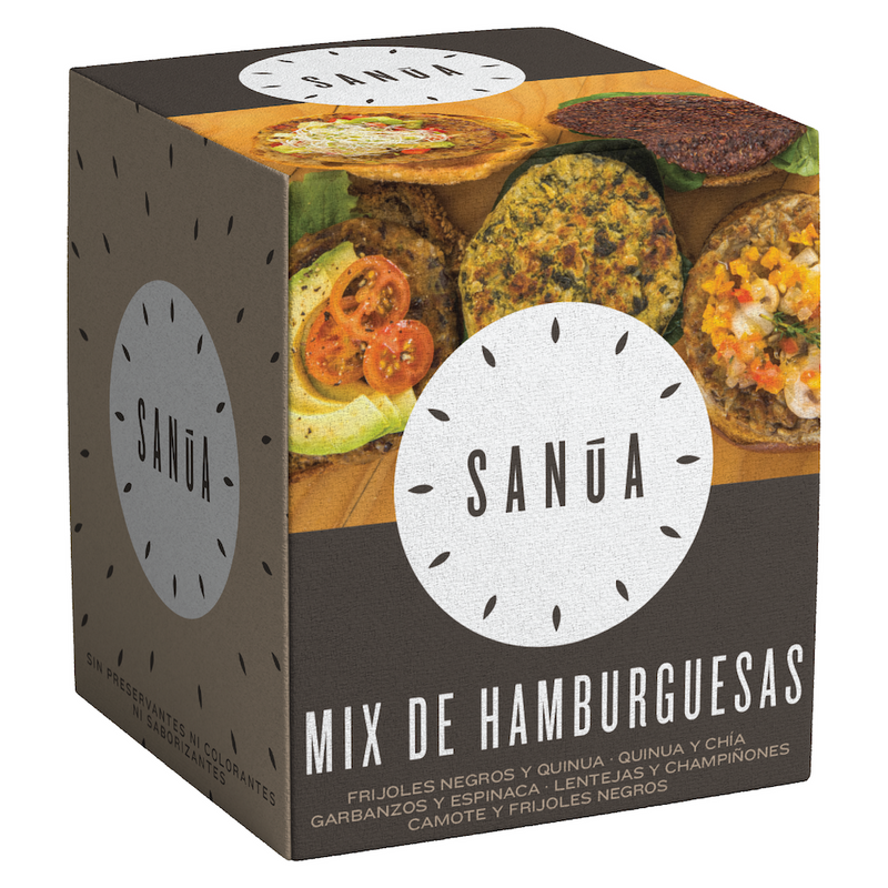 Mix de Hamburguesas Vegetarianas Sanúa 5 und