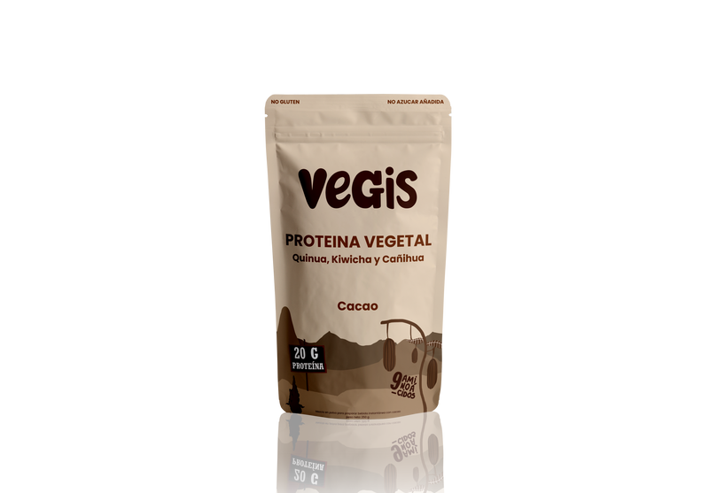 Bebida Instantanea en polvo Proteina Vegetal Cacao Vegis 200g