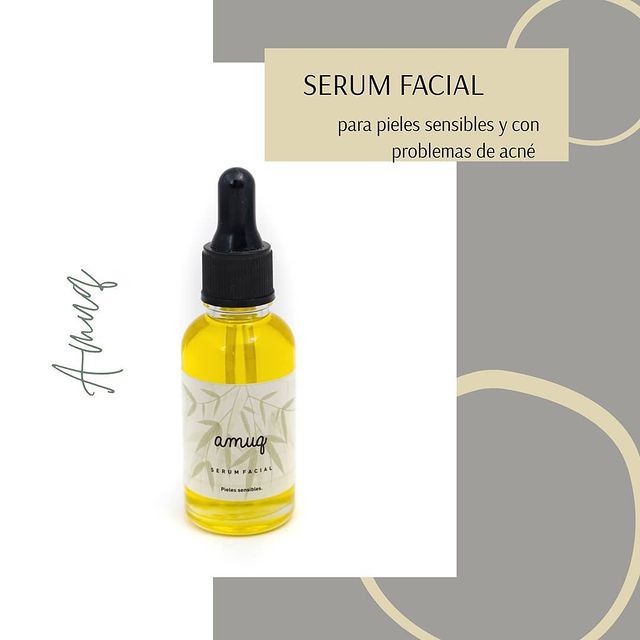 Serum facial AMUQ piel sencible Erabambu 30ml