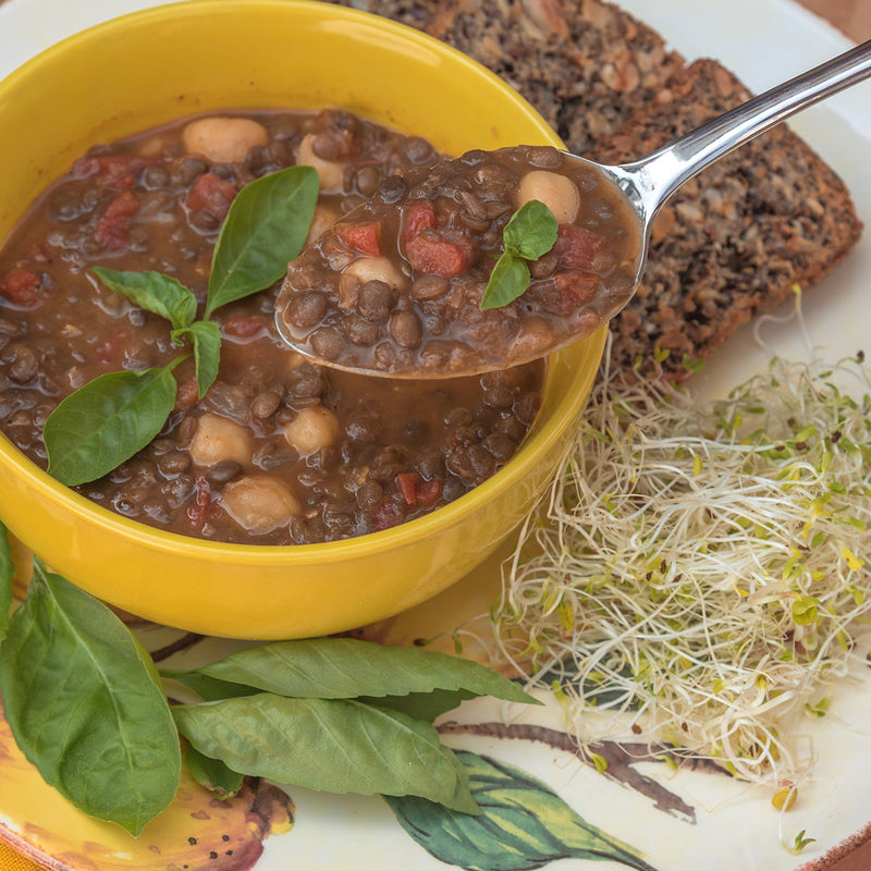 Sopa criolla de lentejas y garbanzos Sanúa 480 gr