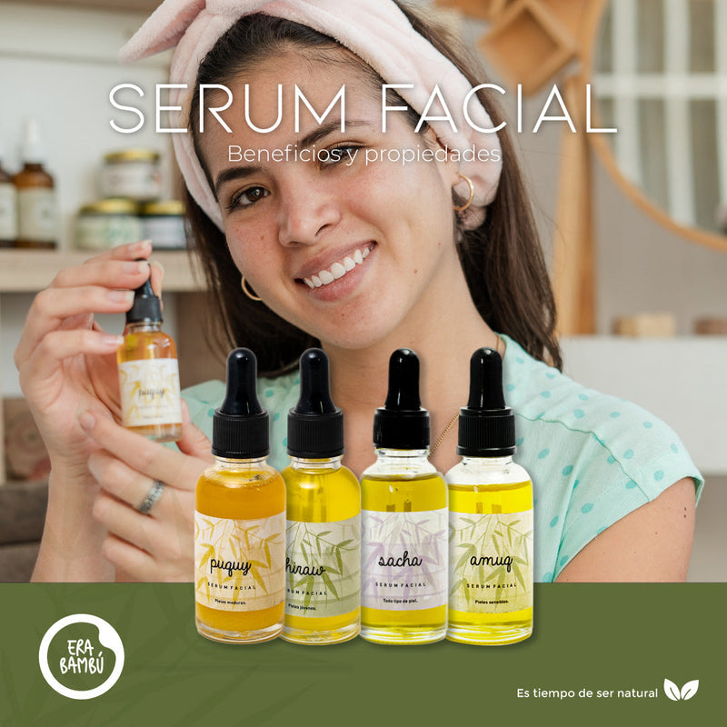 Serum facial SACHA todo tipo de piel Erabambu 30ml