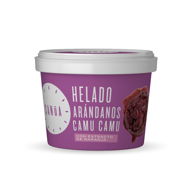 Helado Arándanos y Camu Camu Sanúa 4.5oz