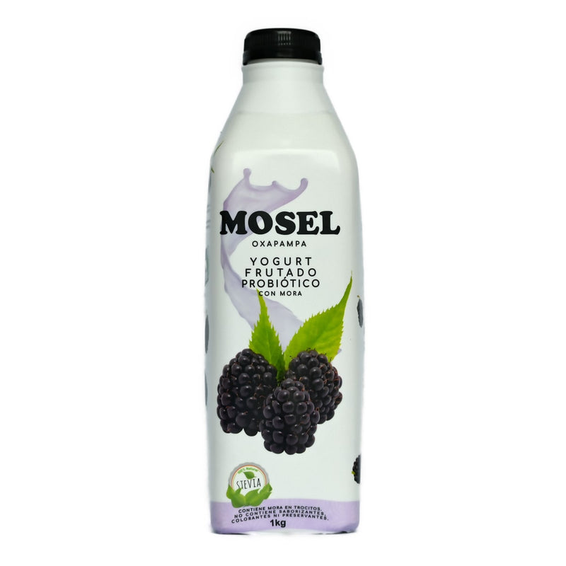 Yogurt Probiótico Mora Mosel 1Lt