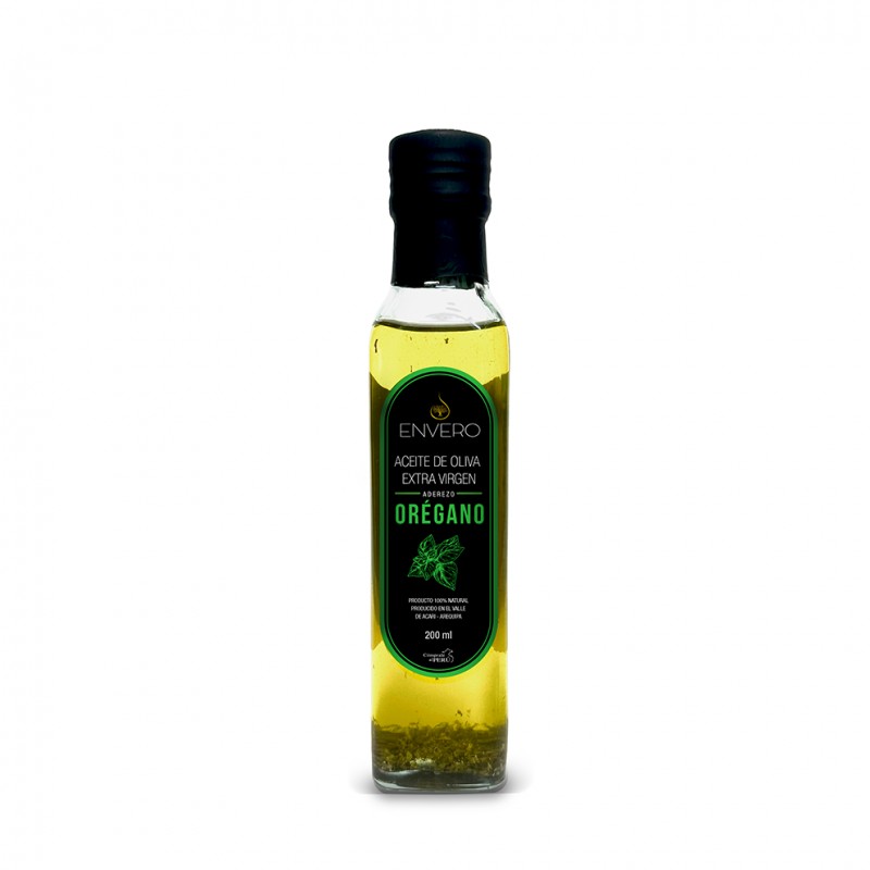 Aceite de Oliva Extra Virgen saborizado Oregano Olivam 200ml