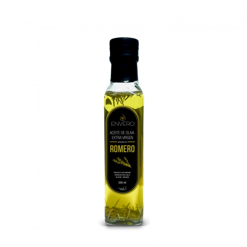 Aceite de Oliva Extra Virgen saborizado Romero Olivam 200ml