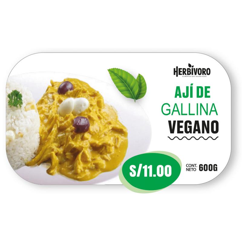 Ají de gallina vegano Herbivoro 600g