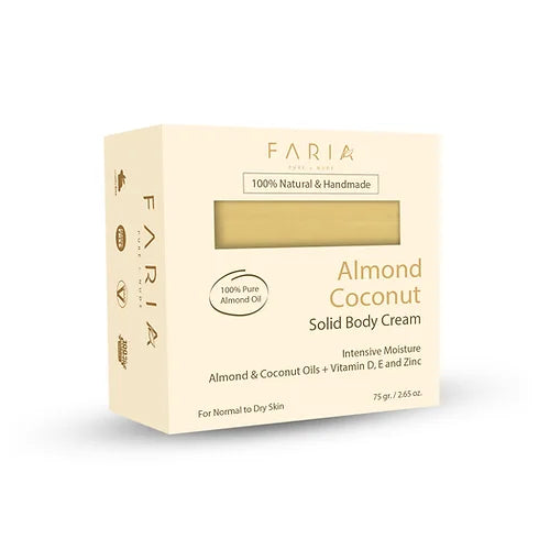 crema sólida corporal ALMENDRACOCO Faria 75 gr