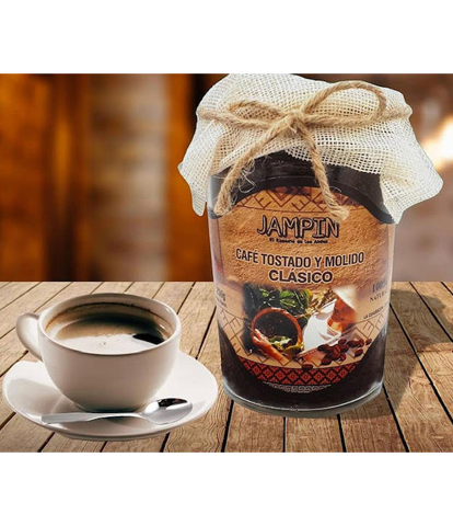 Café tostado y molido clasico  Jampin 250g