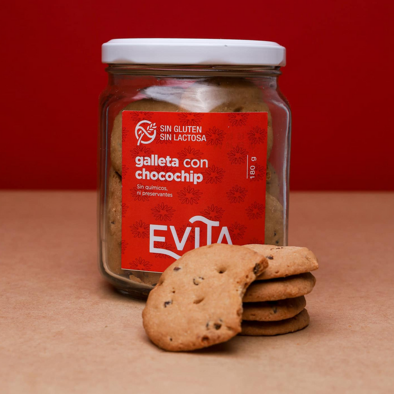 Galleta chocochip sin gluten Evita 180g