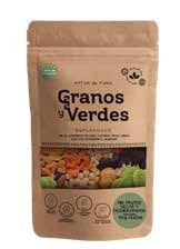 Mix orejones deshidratados Granos y Verdes 70g