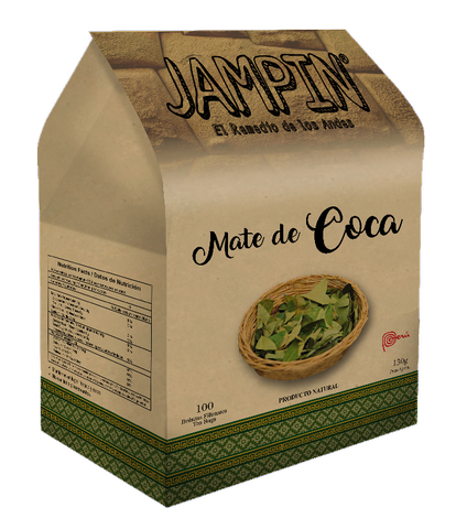 Infusión Mate de coca  Jampin 25 sobres