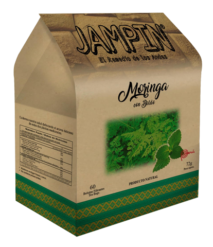 Infusión Moringa con boldo  Jampin 25 sobres