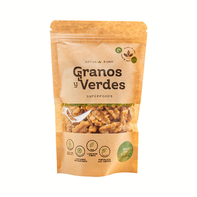 Nuez Granos y Verdes 150g