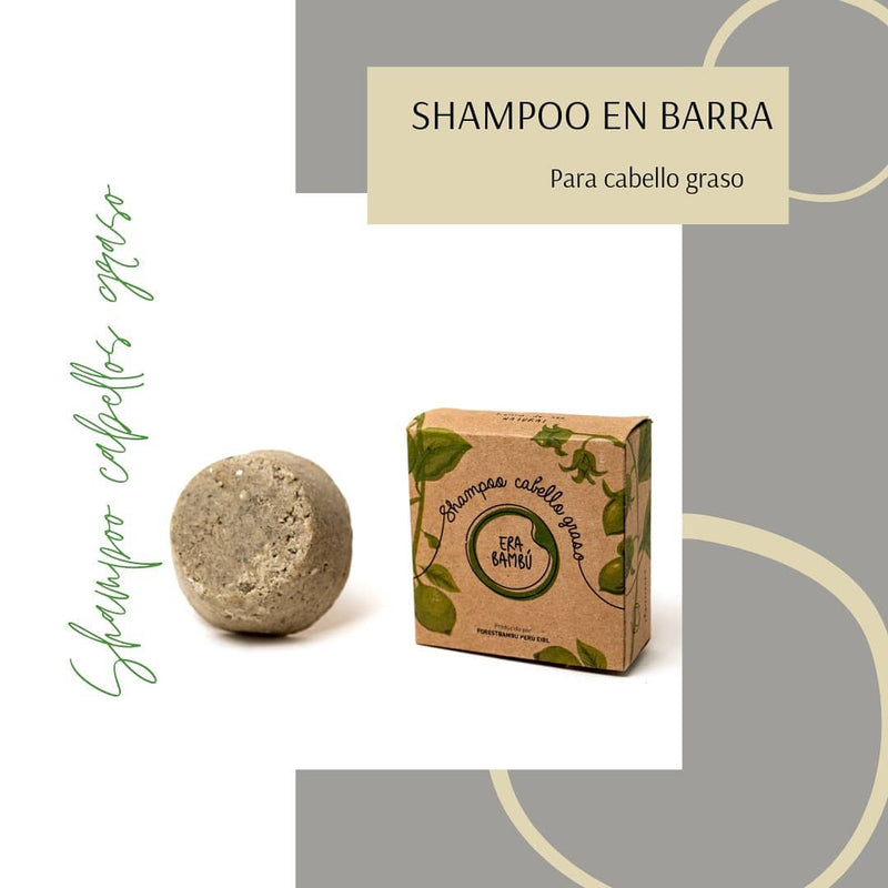 Shampoo cabello graso Erabambu 80g