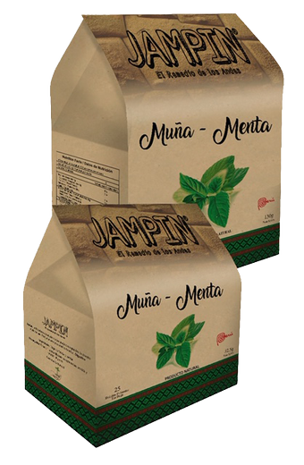 Infusión de Muña con Menta  Jampin 100 sobres