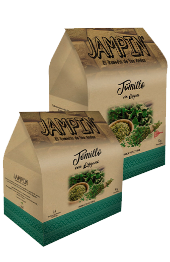 Infusión Tomillo con oregano  Jampin 25 sobres