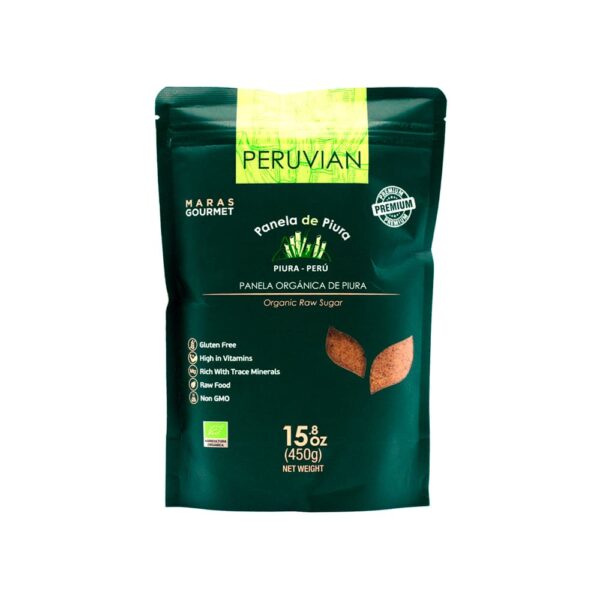 Panela Orgánica de Piura Bolsa 450g