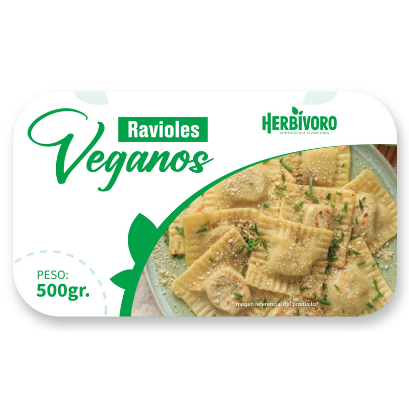 Ravioles veganos admósfera modificada Herbivoro 500g