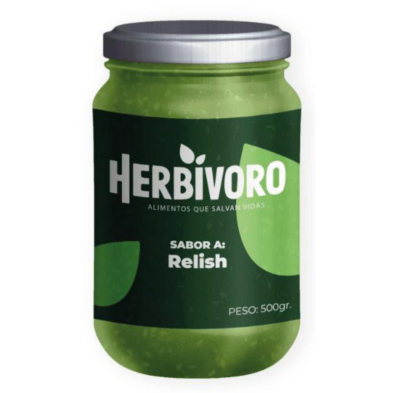 Salsa Relish Herbivoro 500g