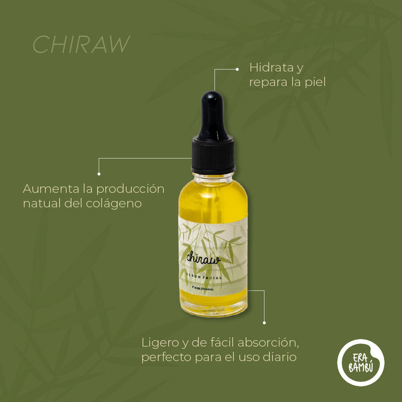 Serum facial CHIRACO piel jovenes Erabambu 30ml