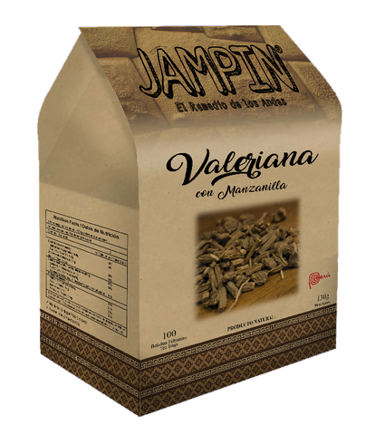 Infusión de Valeriana con manzanilla  Jampin 25 sobres